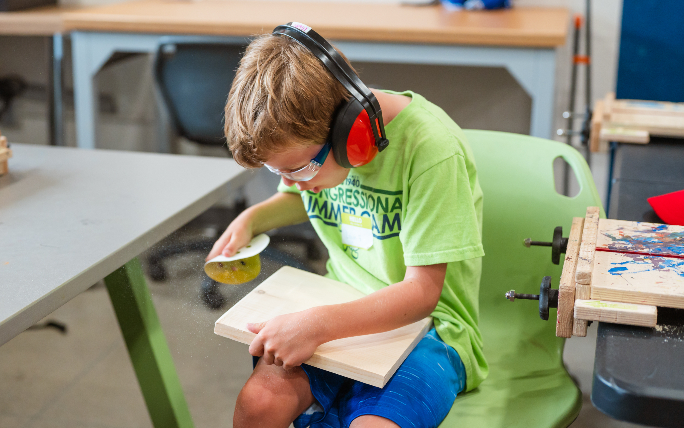 Woodworking by Handworks Studio - Congressional Day Camp